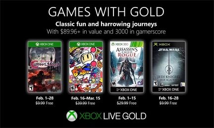 Games with gold février 2019