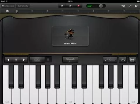 GarageBand pour iPad 01