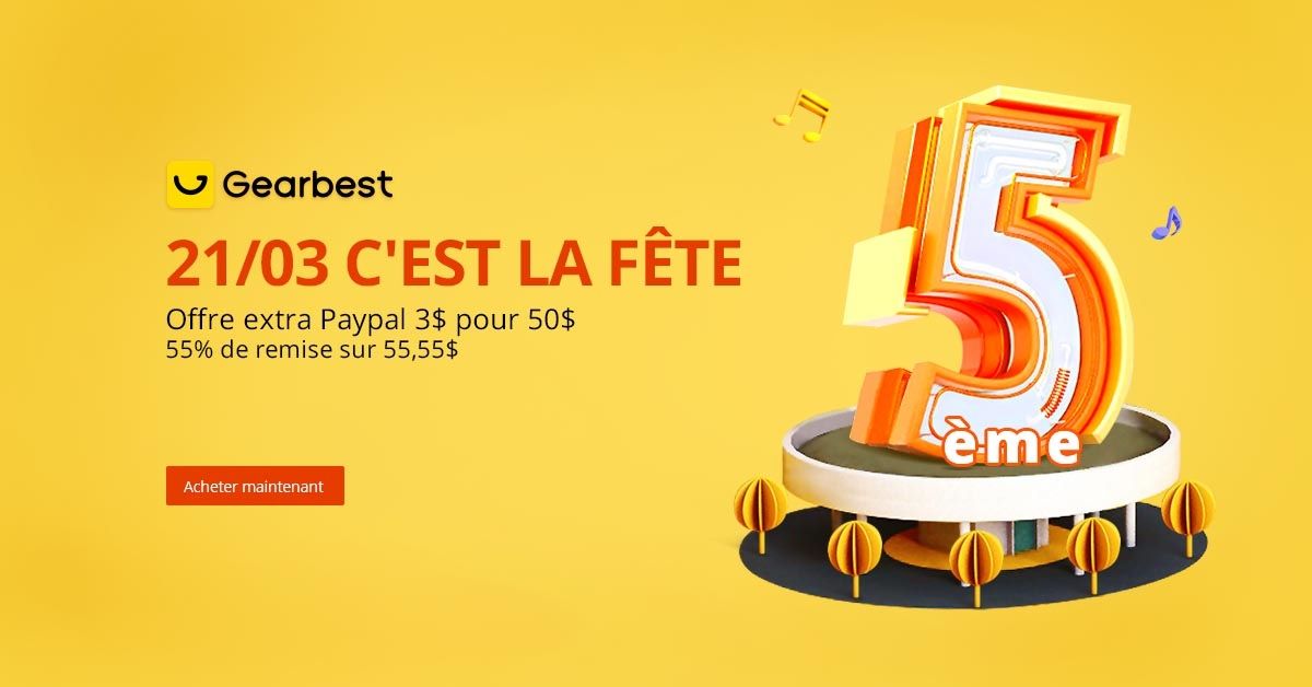 Gearbest anniversaire 01