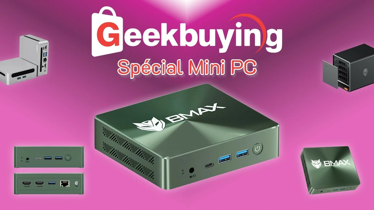 Bons plans mini PC les modèles BMAX, Ninkear et AOOSTAR en promotion