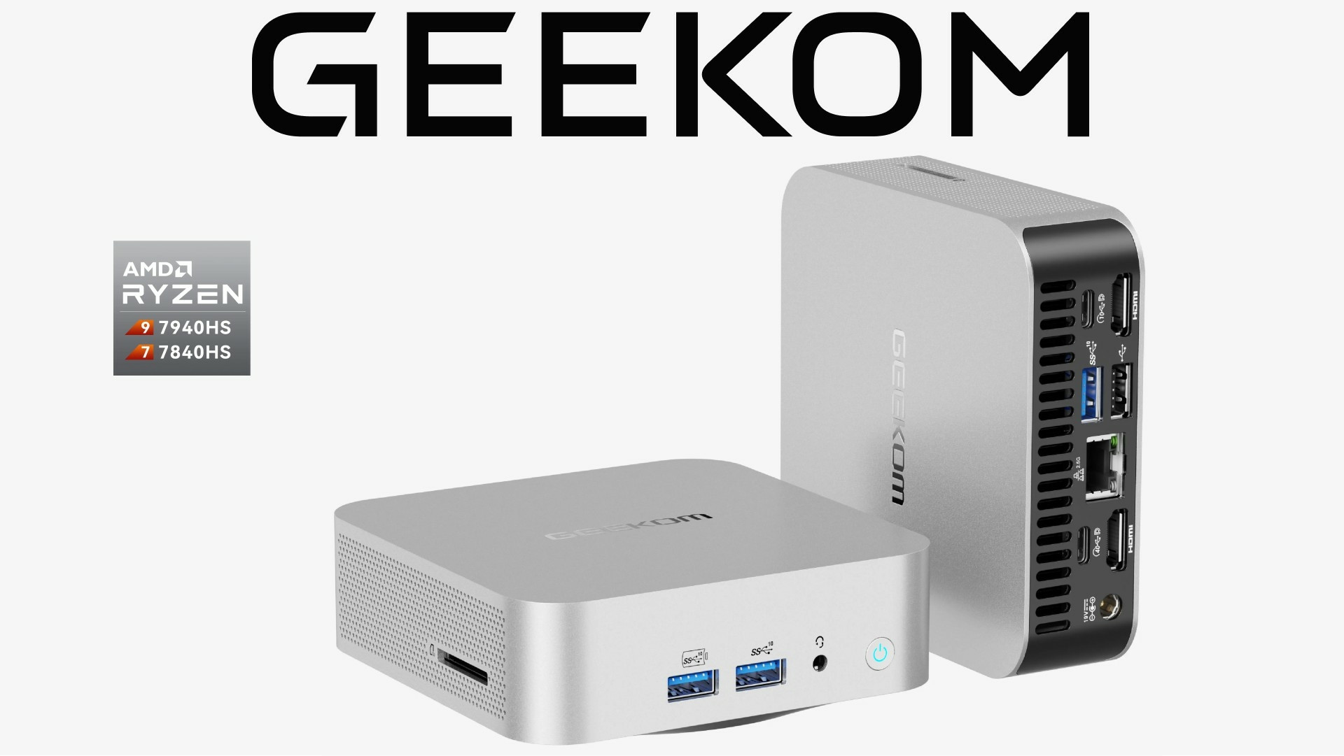 GEEKOM - A7 Mini PC AMD Ryzen