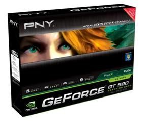 GeForce GT 520 boÃ®te