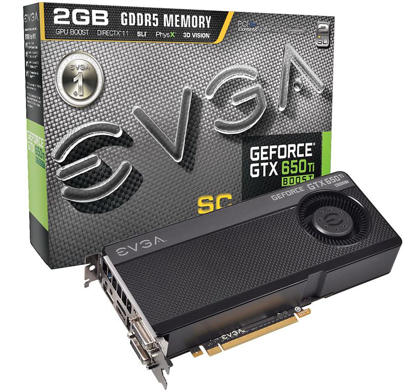 GeForce GTX 650 EVGA