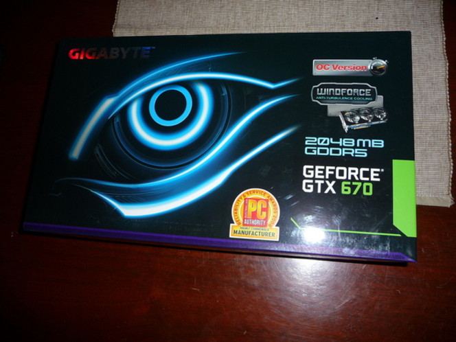 GeForce GTX 670 OC Gigabyte