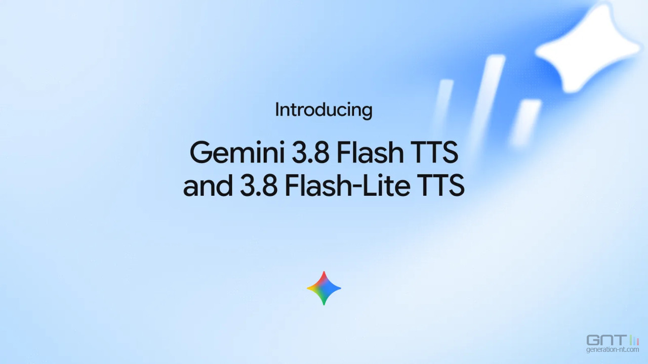 Gemini 3.8 TTS crée et clone des voix sur commande