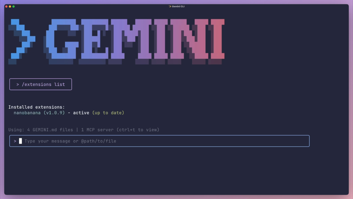Gemini CLI s'ouvre aux extensions