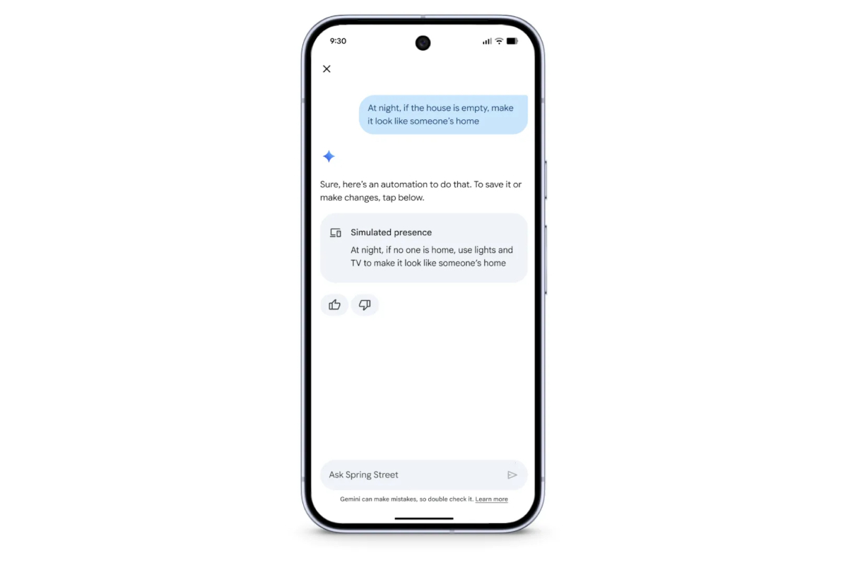 gemini-for-home-automatisation