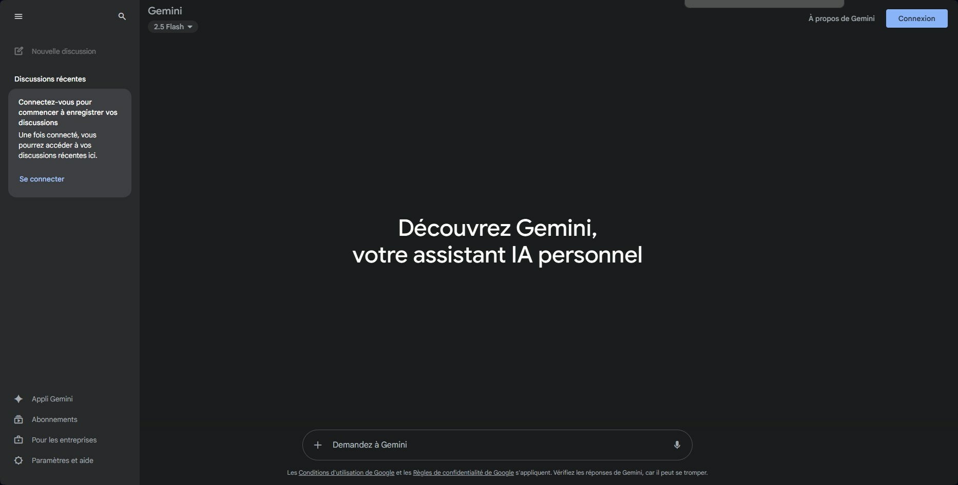 Gemini incognito