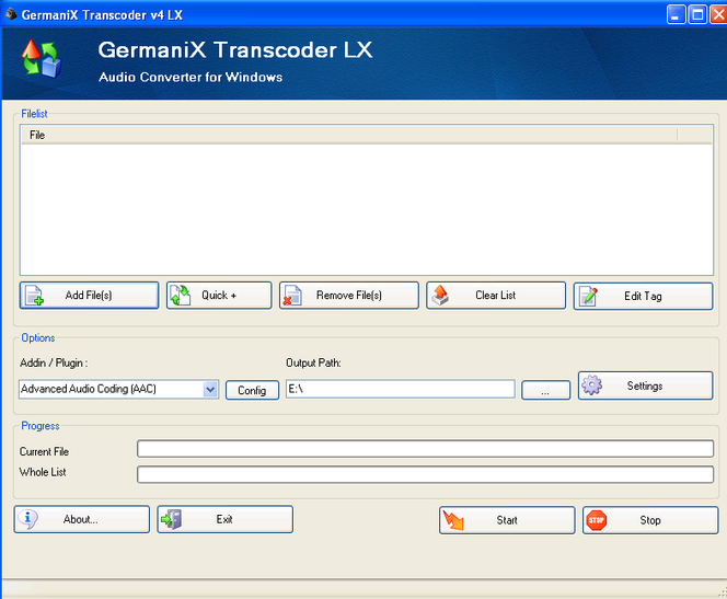 GermaniX Transcoder