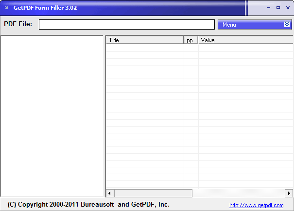 GetPDF Form Filler screen1