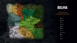 Ghost Recon Wildlands - map 2.