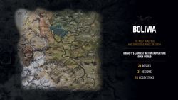 Ghost Recon Wildlands - map.