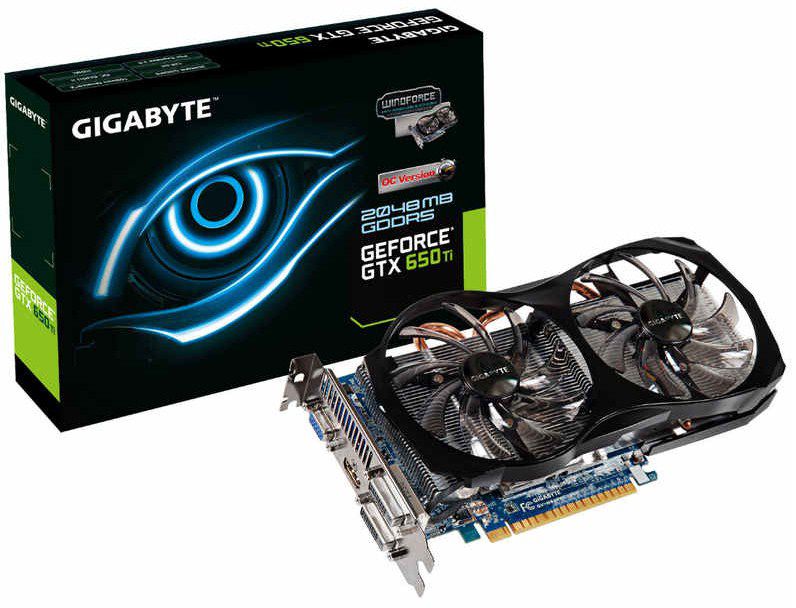Gigabyte GeForce GTX 650 Ti OC