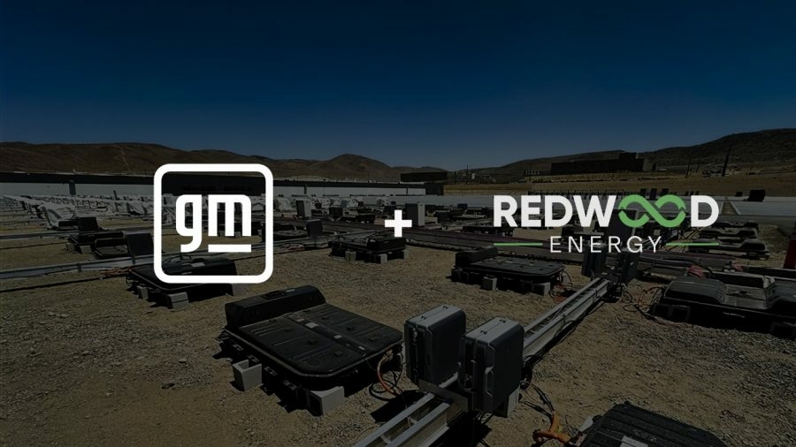 GM Redwood energy batterie electrique recyclage IA