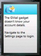 Gadget Gmail Checker