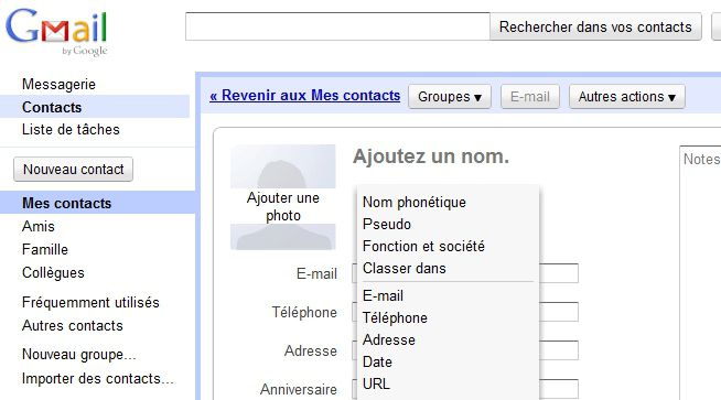 gmail-contacts