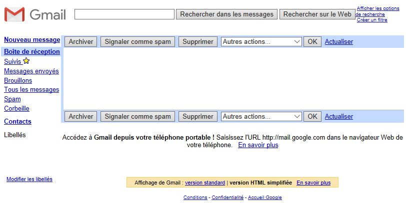 Gmail-HTML-simplifie