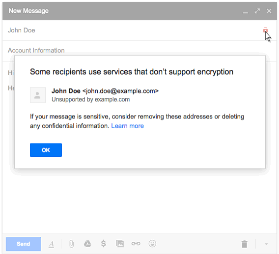 Gmail-message-perte-chiffrement
