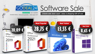 Godeal24 : des réductions massives sur les clés de logiciels Microsoft ! Office 2021 Pro à  seulement 28 € !