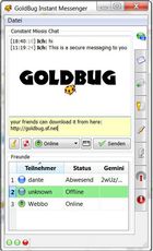 GoldBug Messenger : sécuriser ses échanges par messagerie
