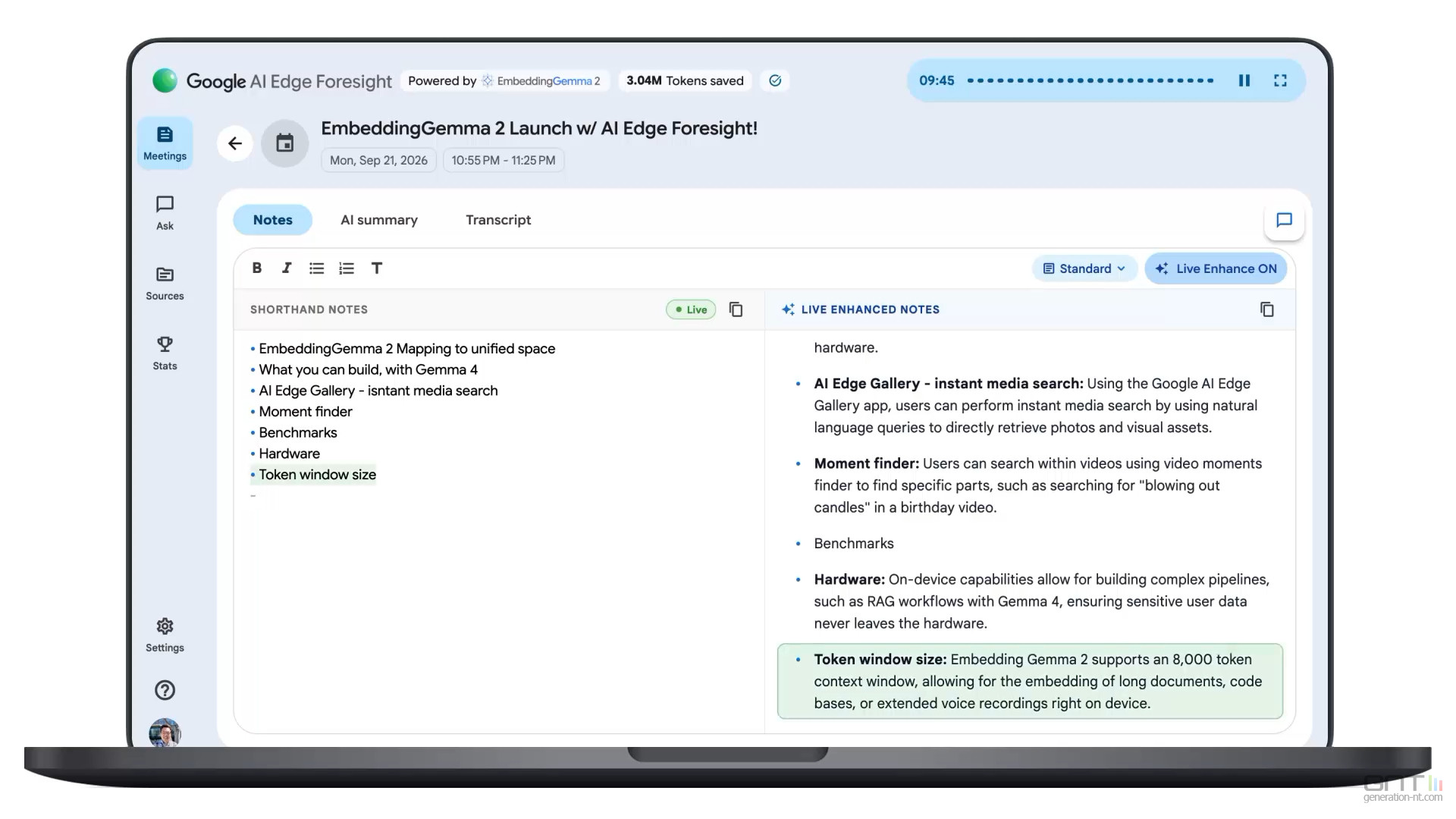 Google AI Edge Foresight peut-il révolutionner la prise de notes en réunion ?
