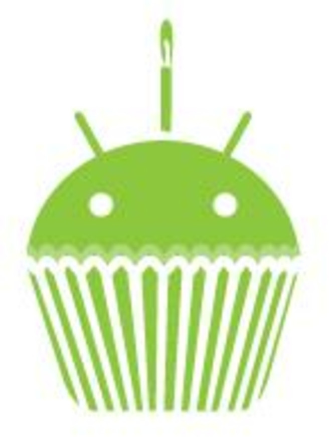 Google Android Cupcake logo