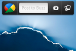 Google Buzz widget Android 01