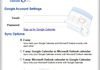 Synchronisation entre Google Agenda et Outlook 2010