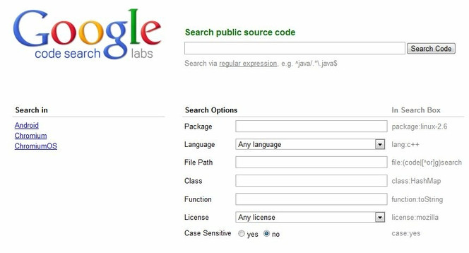 Google-Code-Search