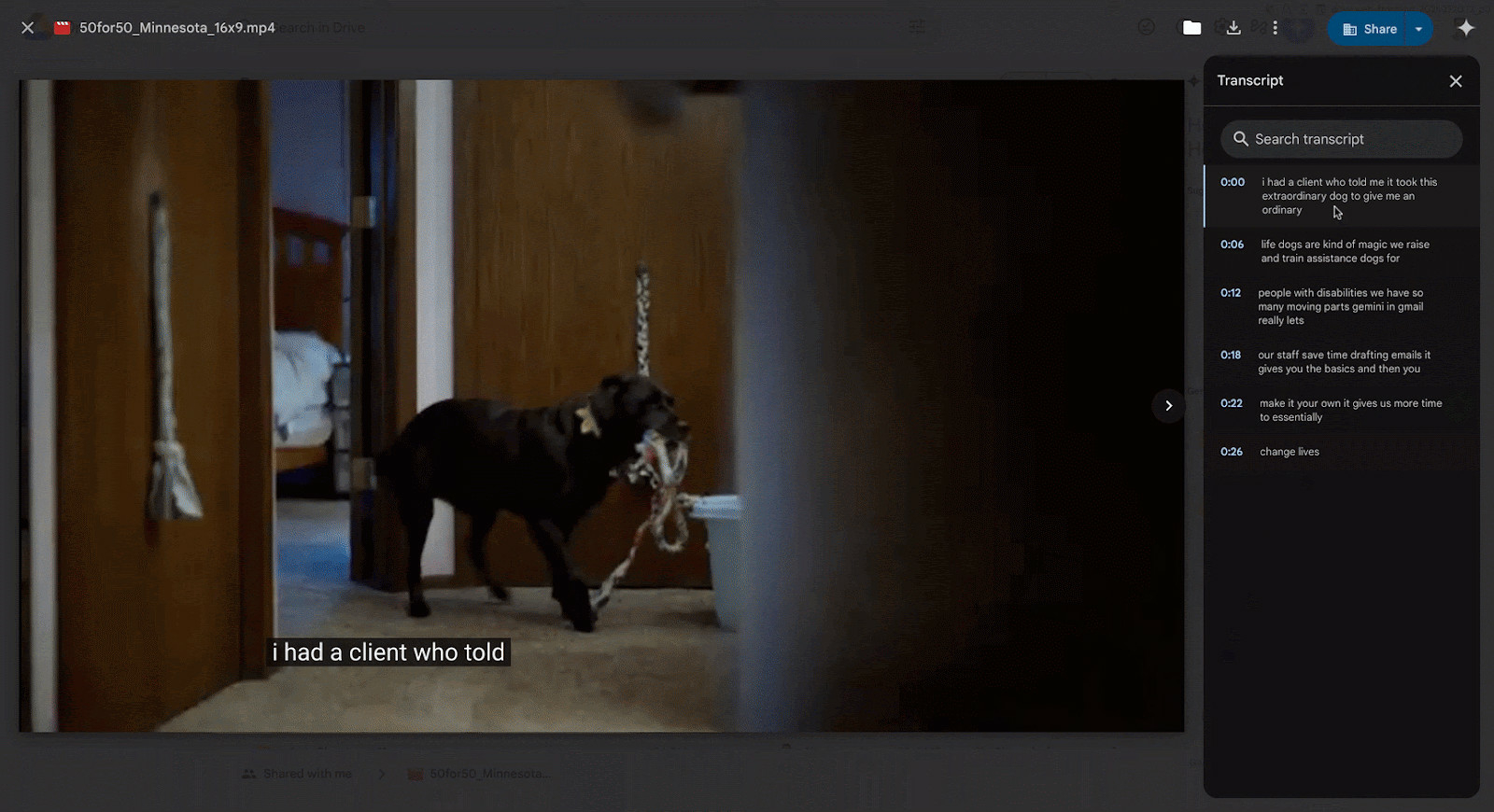 google-drive-transcription-video