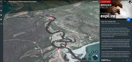 Google earth caméras