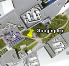 Google earth googleplex