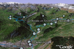 Google Earth - Tour de France