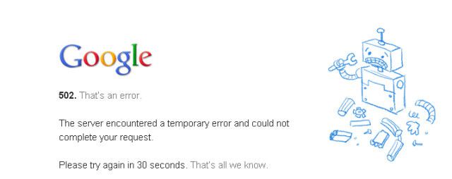 Google-erreur-502