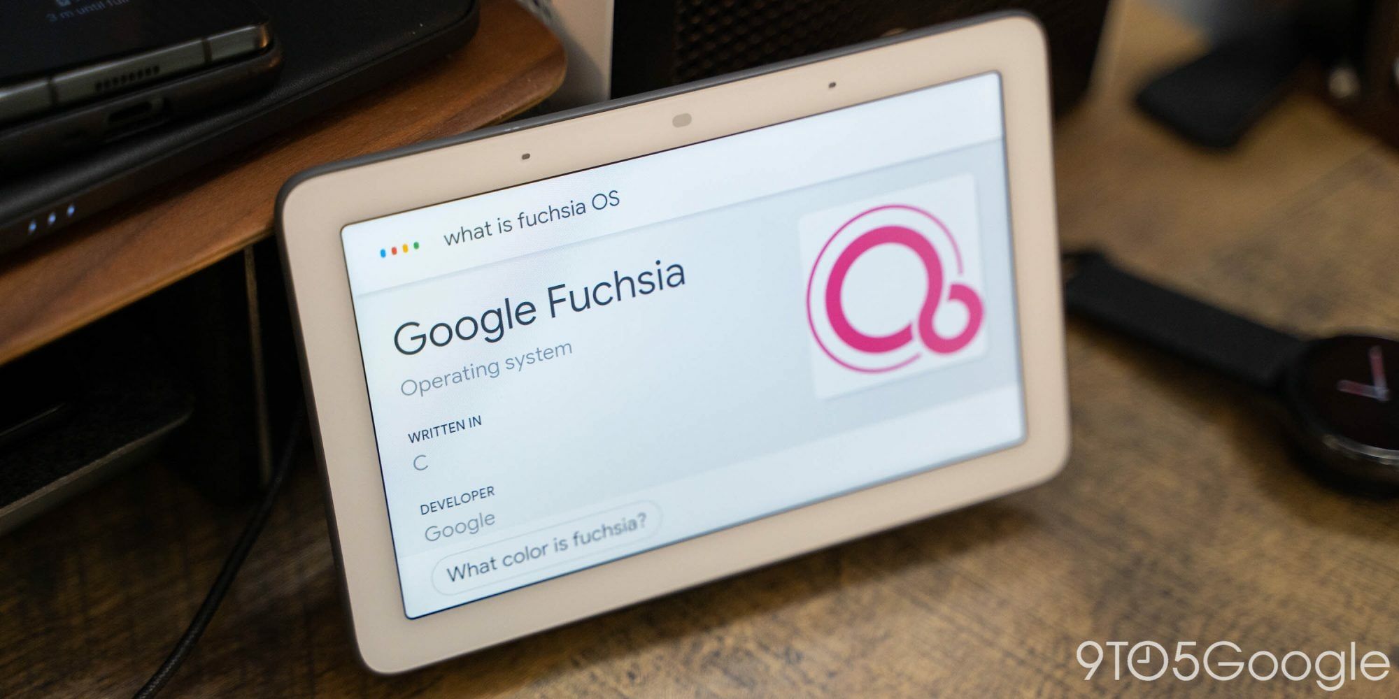 Google Fuchsia OS Nest Hub
