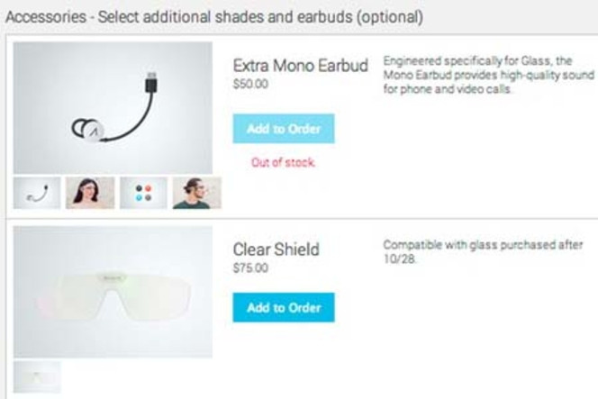 Google Glass boutique accessoires