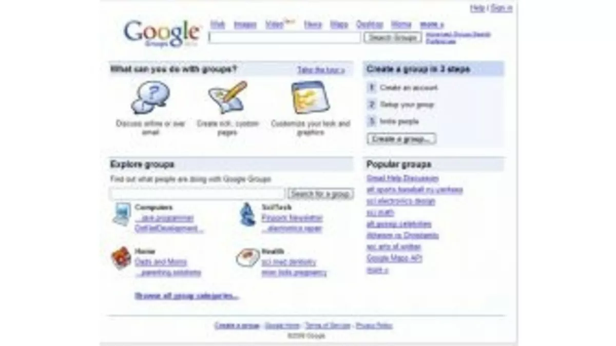 Nouvelle version bêta des Google Groups