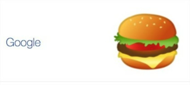 Google hamburger