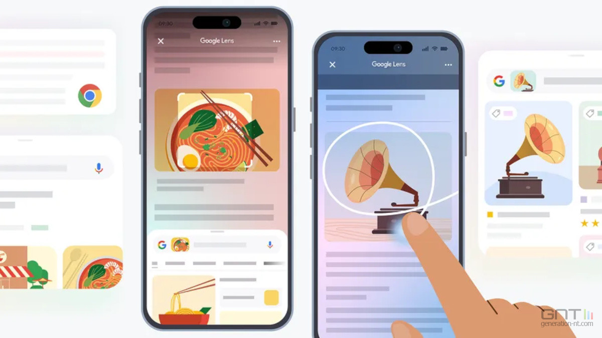 Google ajoute du Circle to Search à l'iPhone