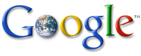 Google logo avec terre