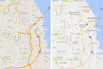 Google Maps changements