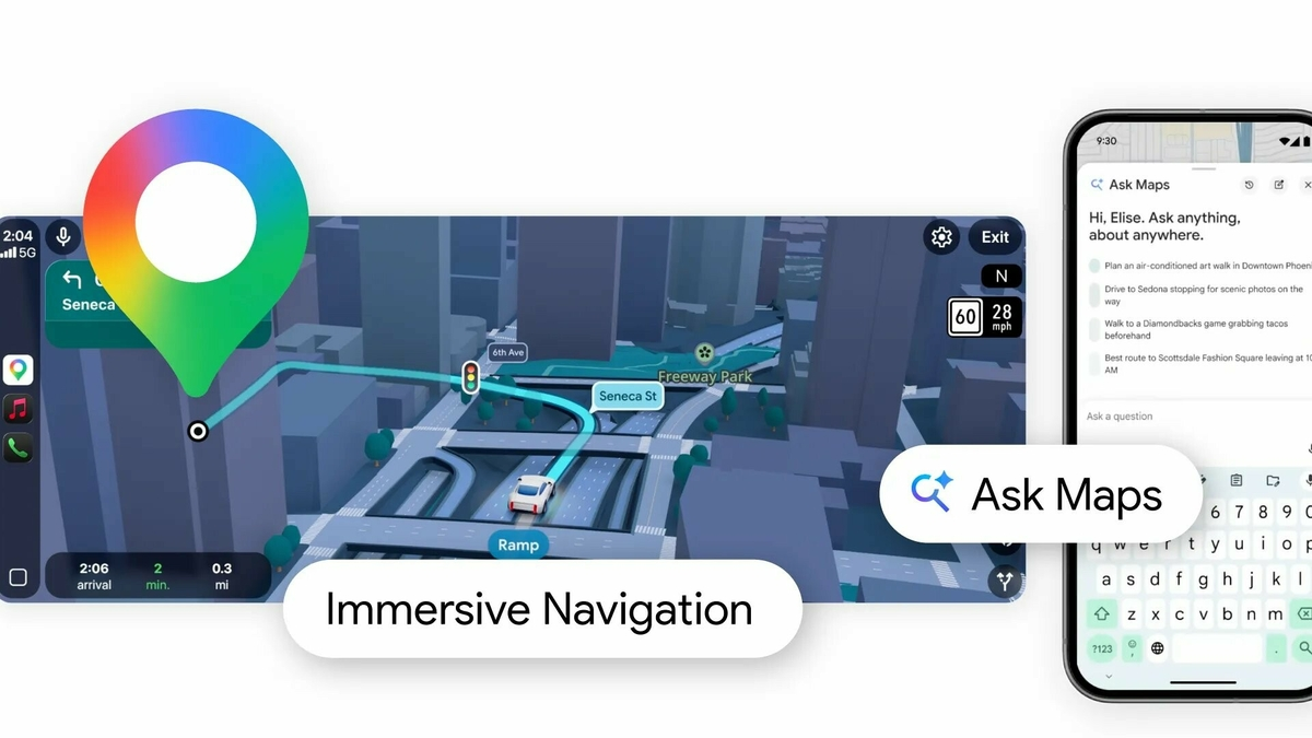 La plus grosse mise à jour de Google Maps en 10 ans est là