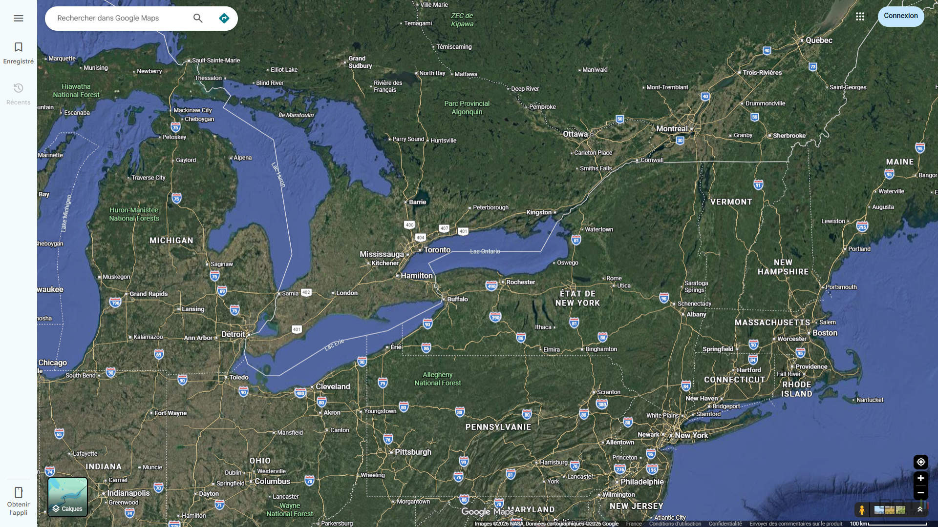 Google Maps inaugure le lac d'Amérique sur ordre de Donald Trump