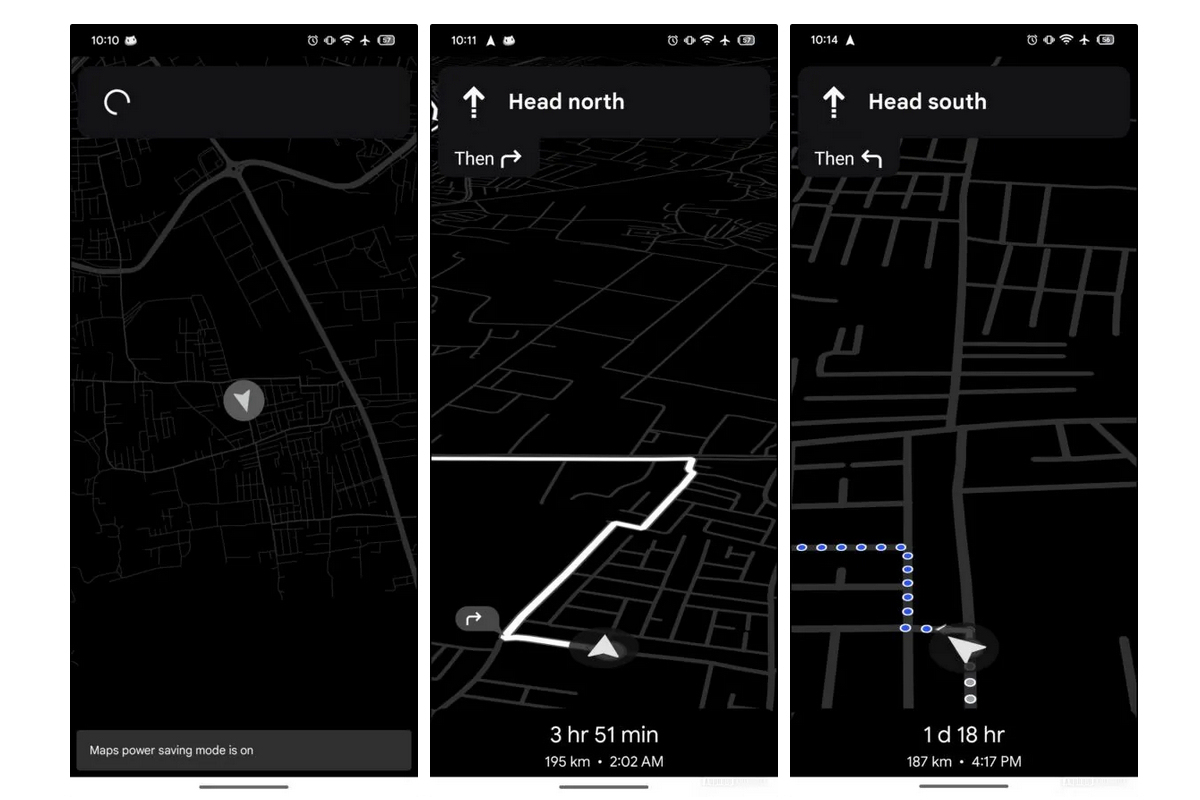 google-maps-mode-economie-energie-interface