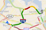 Google Maps Navigation trafic