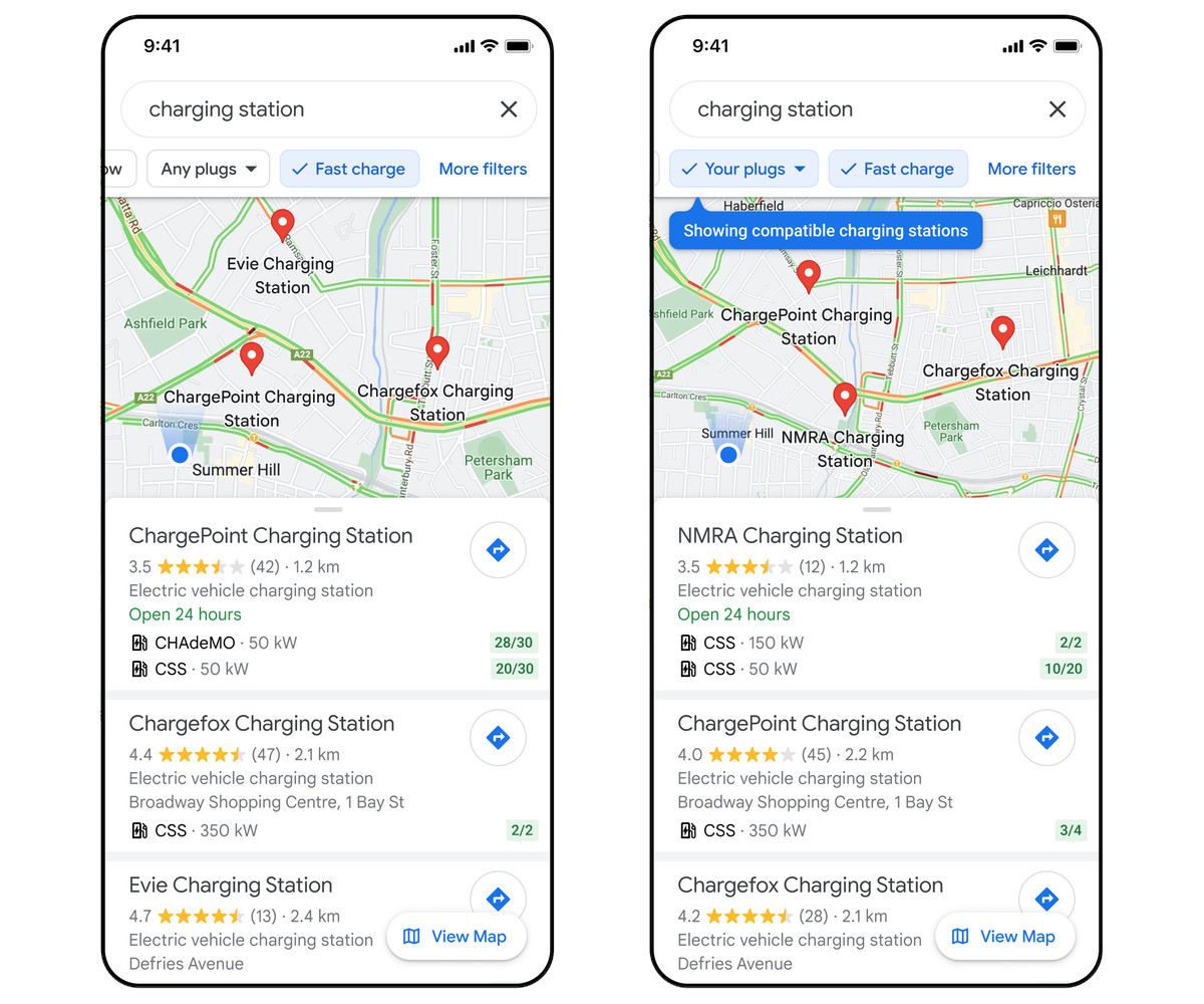 google-maps-recherche-station-recharge-vehicule-electrique
