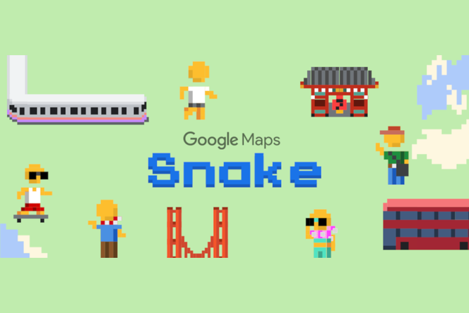 google-maps-snake