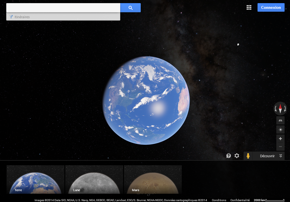 Google-Maps-Terre-Mars-Lune