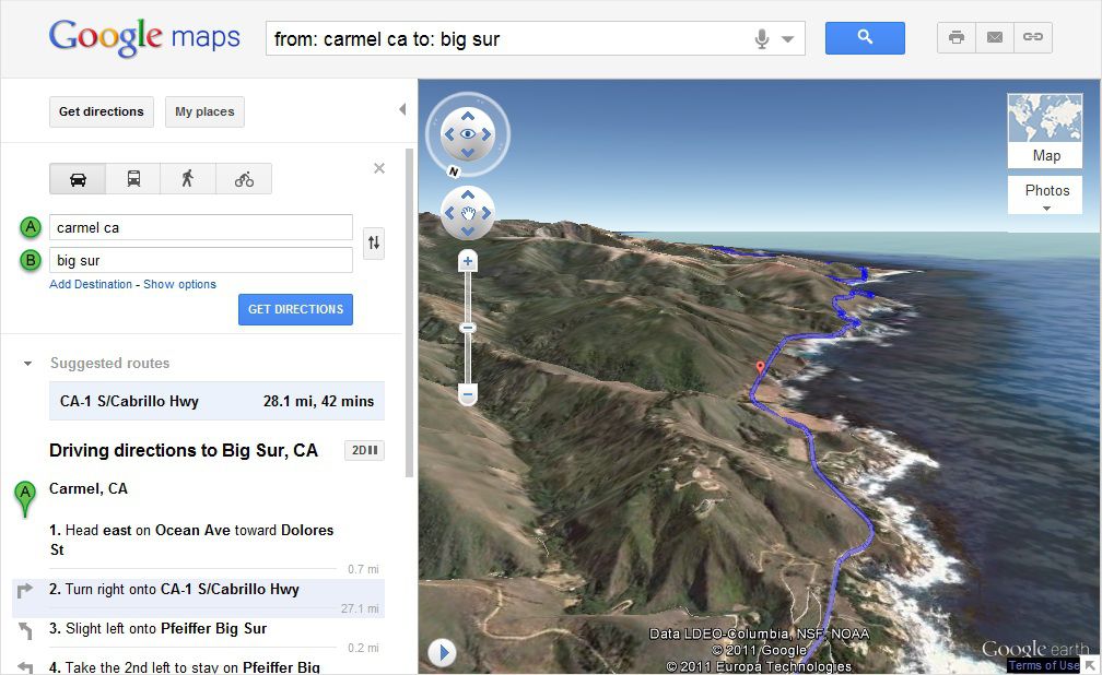 Google-maps-vue-helicoptere