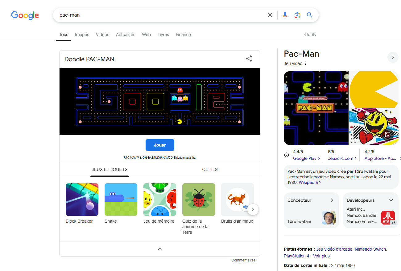 google-pac-man